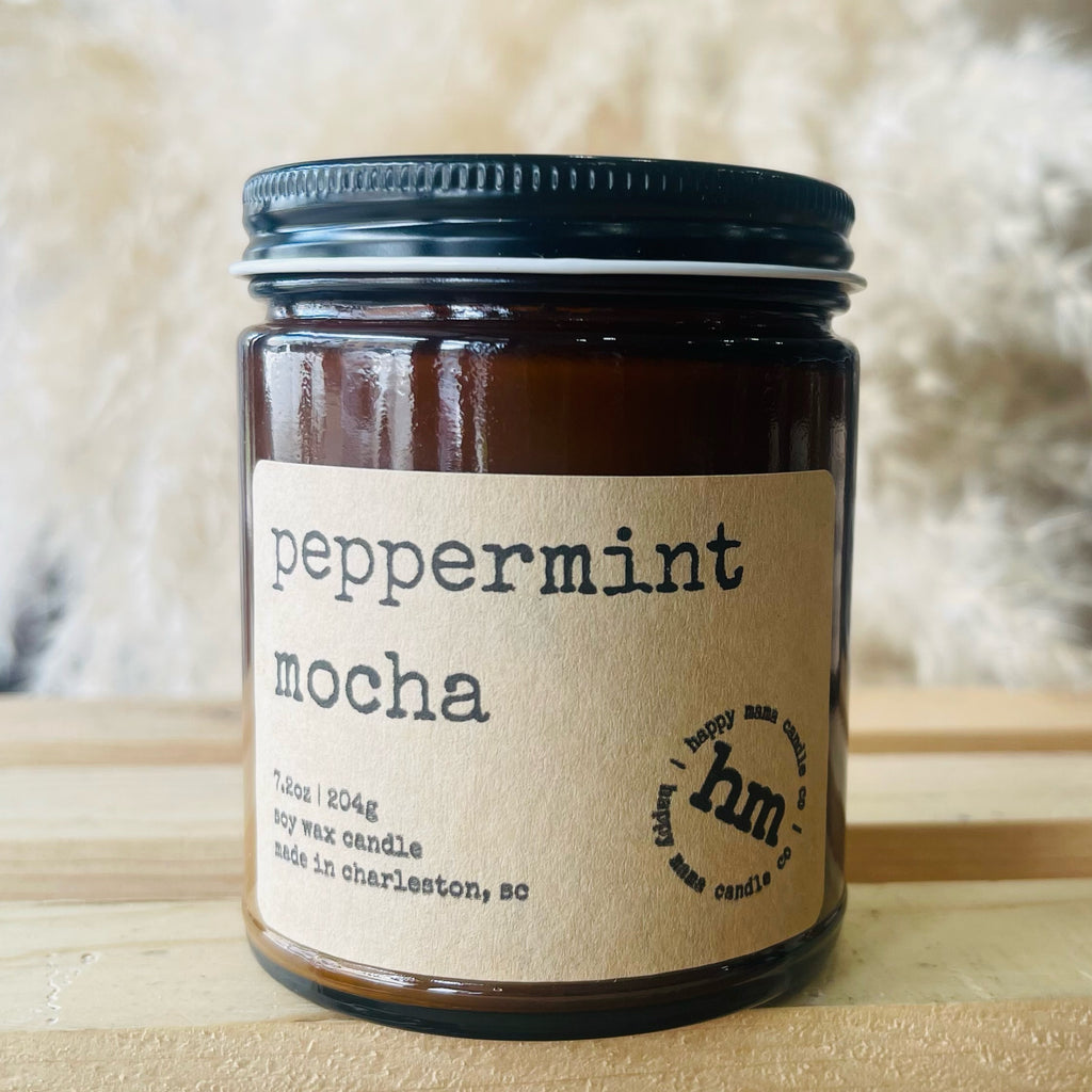 Peppermint Mocha Candle 7.2oz