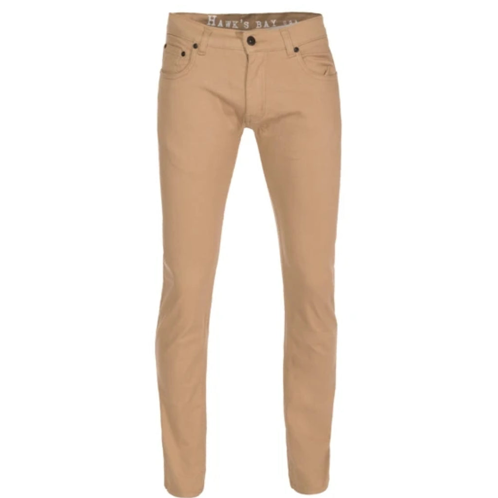 HAWKS BAY PANT SLIM STRETCH - KHAKI