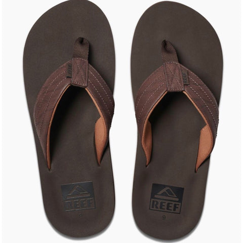 REEF Men's Fanning- Black/Brown