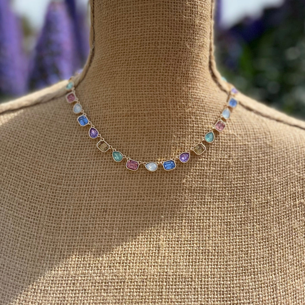 Rainbow Gold Necklace