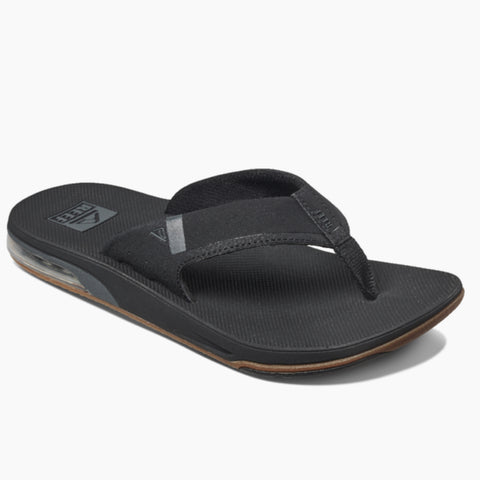 REEF Men's Fanning- Black/Brown