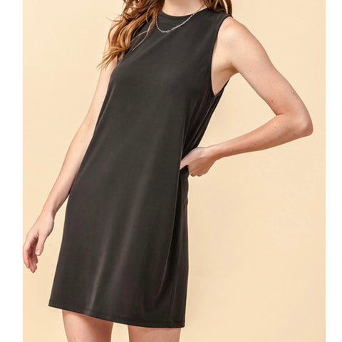 Cute On The Daily Scoop Neck Midi Dress
