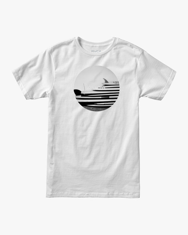 RVCA MOTOR SS TEE WHITE