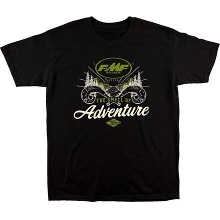 FMF Smell Of Adventure Tee- BLK