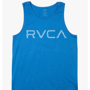 RVCA Radar Tank- Blue