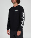 SC Fish And Chips Premium L/S Tee Blk